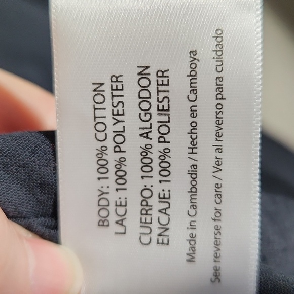 Issac Mizrahi Dress Top Womens Size XXL Lace V Neck Tunic Boho Whimsigoth - Picture 6 of 11